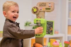 Puppenspielzentrum Violette Baby Nurse Large Doll's Play Center Smoby Und Eine Kaffeehaus-Espressomaschine -Smoby 350214 h smoby coffee house