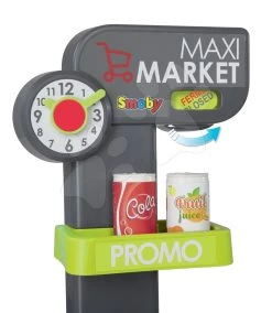 Set Küche Mit Technischer Ausstattung Tech Edition Smoby Elektronisch Mit Maxi Market Supermarkt Und Kühlbox -Smoby 350215 c smoby maximarket 1