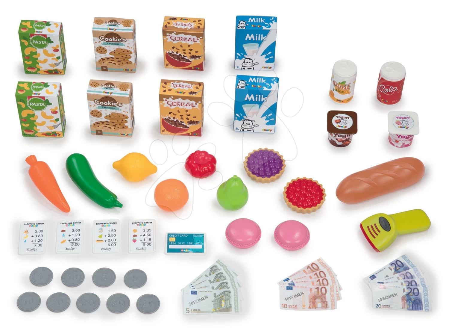 Set Elektronische Küche Mit Waschmaschine Und Bügelbrett Tefal Cleaning Kitchen 360° Smoby Und Ein Geschäft Mit Elektronischer Registrierkasse Und Lebensmittel Mit Geschirr SM311050-15 5 Set Elektronische Küche Mit Waschmaschine Und Bügelbrett Tefal Cleaning Kitchen 360° Smoby Und Ein Geschäft Mit Elektronischer Registrierkasse Und Lebensmittel Mit Geschirr SM311050-15 – Bild 5