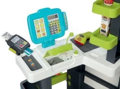 SMOBY Set Elektronische Küche Bon Appetit Mit Kaffeemaschine Und Der Fresh City Market Mit Elektronischer Registrierkasse -Smoby 350218 e smoby obchod