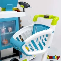SMOBY Set Elektronische Küche Bon Appetit Mit Kaffeemaschine Und Der Fresh City Market Mit Elektronischer Registrierkasse -Smoby 350218 xf smoby obchod