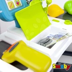 SMOBY Set Elektronische Küche Bon Appetit Mit Kaffeemaschine Und Der Fresh City Market Mit Elektronischer Registrierkasse -Smoby 350218 xi smoby obchod