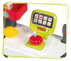 Set Spielküche Mit Sounds Cherry Kitchen Green Smoby Mit Elektronischem Supermarkt Und Einkaufswagen 39 Set Spielküche Mit Sounds Cherry Kitchen Green Smoby Mit Elektronischem Supermarkt Und Einkaufswagen -Smoby 350228 f smoby supermarket