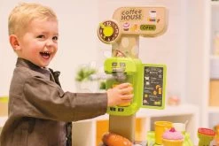 Set Spielhaus Für Die Puppe Large Doll's Play Center Natur D'Amour Baby Nurse Smoby Und Ein Bio-Café Mit Kaffeemaschine Und Wickeltasche Mit Windel 220376-10 -Smoby 350232 c smoby obchod 1