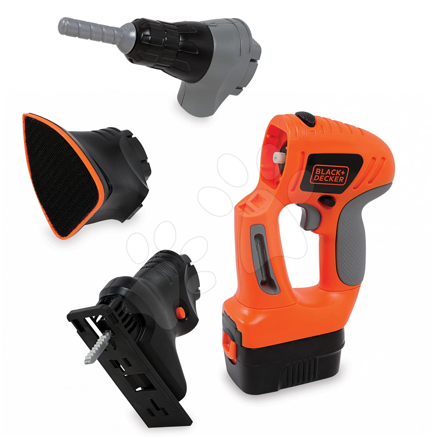 Werkzeug Black & Decker Smoby 3 Typen - Säbelsäge, Schneider, Und Bohrer 1 Werkzeug Black & Decker Smoby 3 Typen - Säbelsäge, Schneider, Und Bohrer