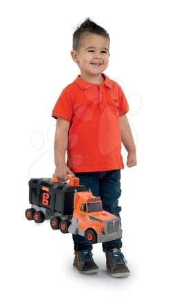 Fern LKW Mit Dem Black & Decker Truck Smoby Und 60 Teiligem Zubehör Mit Werkzeug 19 Fern LKW Mit Dem Black & Decker Truck Smoby Und 60 Teiligem Zubehör Mit Werkzeug -Smoby 360175 f smoby kamion 4