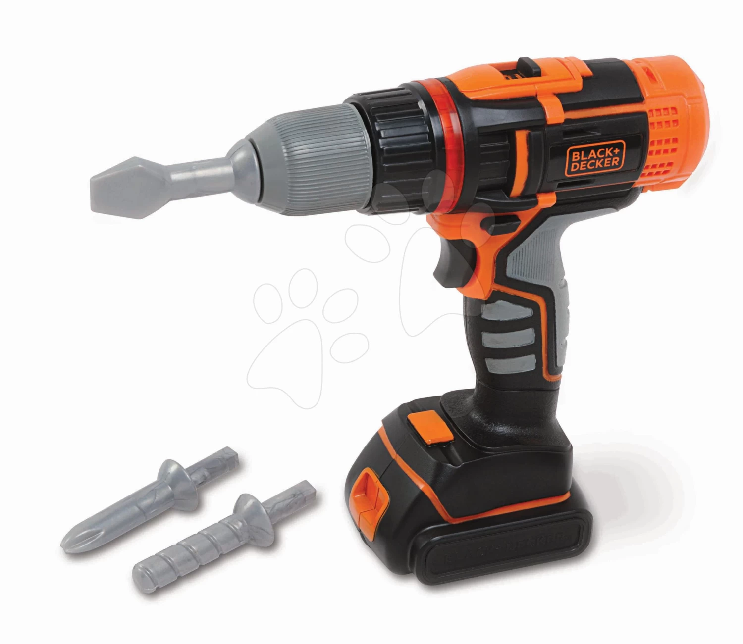 Elektronische Bohrmaschine Black & Decker Smoby Mit Ton Und Licht Und 2 Erweiterungen 3 Elektronische Bohrmaschine Black & Decker Smoby Mit Ton Und Licht Und 2 Erweiterungen – Bild 3