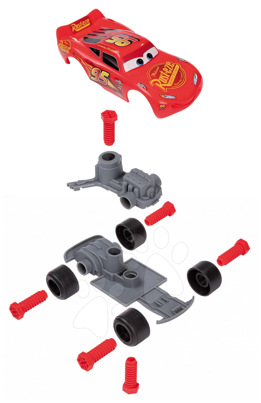 Trettraktor-Set Farmer XL Mit Anhänger Smoby Und Werkstatt Cars 3 Mit Klappwagen Aktion 12 Trettraktor-Set Farmer XL Mit Anhänger Smoby Und Werkstatt Cars 3 Mit Klappwagen Aktion – Bild 12