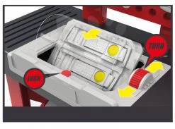 Trettraktor-Set Farmer XL Mit Anhänger Smoby Und Werkstatt Cars 3 Mit Klappwagen Aktion 27 Trettraktor-Set Farmer XL Mit Anhänger Smoby Und Werkstatt Cars 3 Mit Klappwagen Aktion -Smoby 360310 d smoby stolik