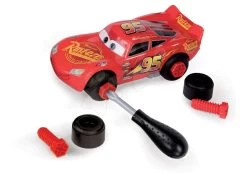 Set Werkstatt Mit Klappauto Cars 3 Smoby Und Ein Gürtel Mit Werkzeugen Und Einer Tasche -Smoby 360310 f smoby stolik 4