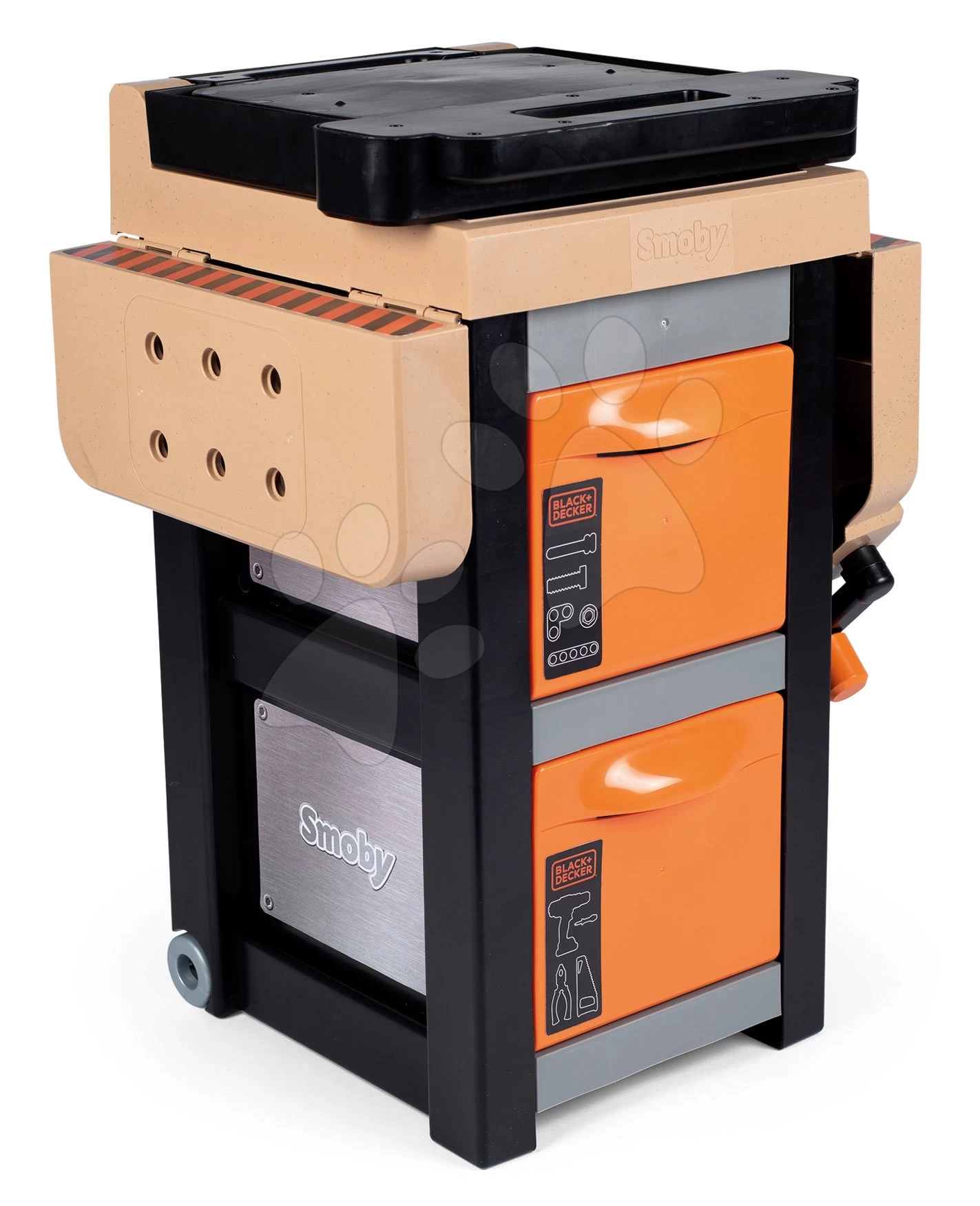 Arbeitstisch Black & Decker Open Bricolo Werkbank Smoby Faltbar Mit 37 Teiligem Zubehör 1 Arbeitstisch Black & Decker Open Bricolo Werkbank Smoby Faltbar Mit 37 Teiligem Zubehör