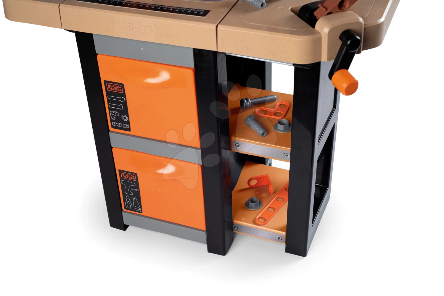 Arbeitstisch Black & Decker Open Bricolo Werkbank Smoby Faltbar Mit 37 Teiligem Zubehör 9 Arbeitstisch Black & Decker Open Bricolo Werkbank Smoby Faltbar Mit 37 Teiligem Zubehör – Bild 9