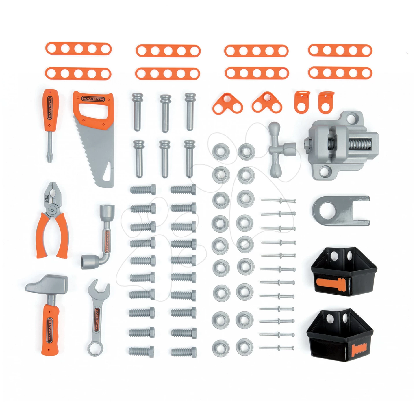 Werkstattset Black + Decker Smoby Und 3in1 Quatro Elektronischer Werkzeug-Set 12 Werkstattset Black + Decker Smoby Und 3in1 Quatro Elektronischer Werkzeug-Set – Bild 12