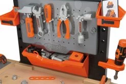 Set Küche Mit Technischer Ausstattung Tech Edition Smoby Black&Decker Elektro- Und Arbeitswerkstatt Mit Kettensäge -Smoby 360702 b smoby pracovna dielna 1
