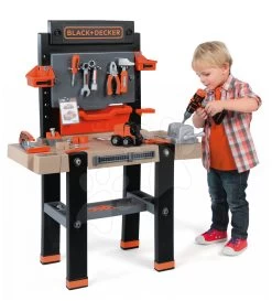 Werkstattset Black + Decker Smoby Mit Bohrmaschine Und Elektronischer Kettensäge 28 Werkstattset Black + Decker Smoby Mit Bohrmaschine Und Elektronischer Kettensäge -Smoby 360702 g smoby pracovna dielna 18