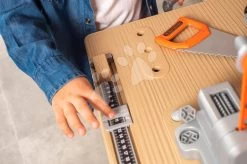 Dreiflügeliger Schreibtisch Black&Decker Mega Center Smoby Maschinenbau, Instalierung, Lackerei Und Zimmerei 100 Zubehör 103 Cm Höhe -Smoby 360726 j smoby dielna 1