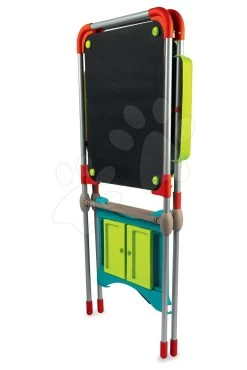 Werkstattset Black + Decker Smoby Mit Bohrer Und Magnetischer Doppelseitiger Tafel Verstellbar Mit Schrank -Smoby 410205 e smoby tabula