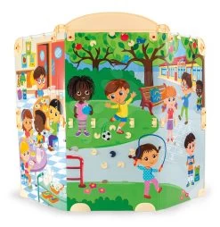 Set Restaurant Mit Elektronischer Küche Chef Corner Restaurant Smoby Mit Kinderecke Zum Malen Und Lernen -Smoby 410818 m smoby school