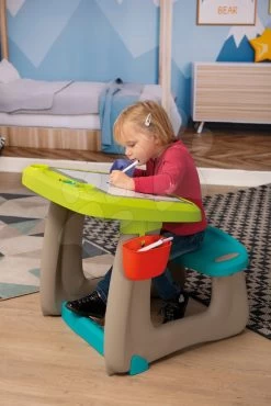 Set Elektronische Küche Mit Waschmaschine Und Bügelbrett Tefal Cleaning Kitchen 360° Smoby Und Eine Zeichenbank Mit Magnetischen Buchstaben Und Zahlen SM311050-29 -Smoby 420103 i smoby lavica