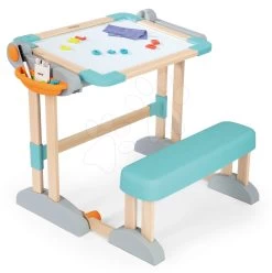 Puppenhaus-Set Violette Baby Nurse Large Doll's Play Center Smoby Und Holzbank Modulo Space Doppelseitig -Smoby 420301 b smoby space desk 3