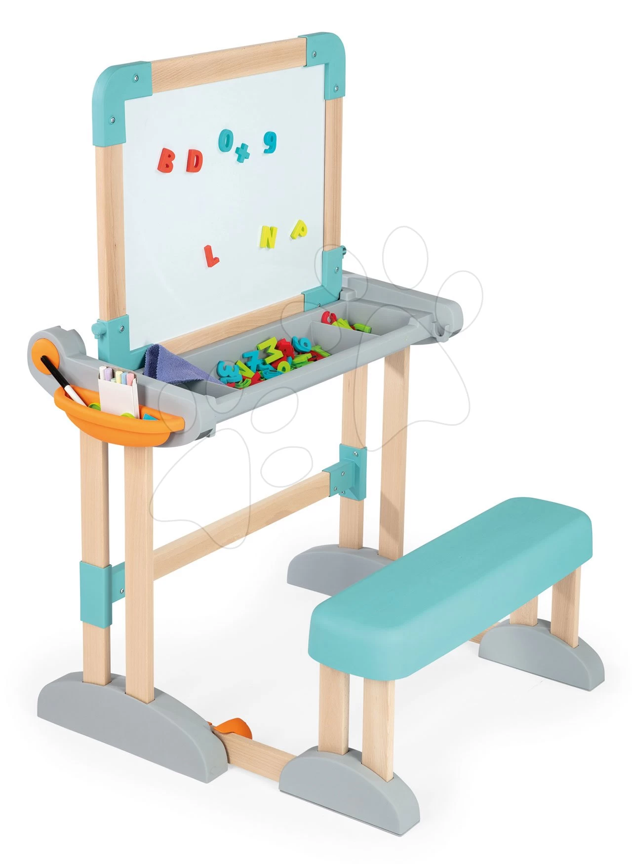 Set Elektronische Küche Mit Waschmaschine Und Bügelbrett Tefal Cleaning Kitchen 360° Smoby Und Eine Schreib- Und Zeichenbank Mit Magnetischen Buchstaben Und Zahlen SM311050-31 19 Set Elektronische Küche Mit Waschmaschine Und Bügelbrett Tefal Cleaning Kitchen 360° Smoby Und Eine Schreib- Und Zeichenbank Mit Magnetischen Buchstaben Und Zahlen SM311050-31 – Bild 19