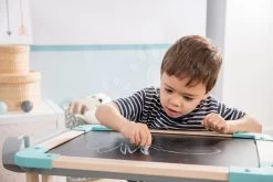 Puppenhaus-Set Violette Baby Nurse Large Doll's Play Center Smoby Und Holzbank Modulo Space Doppelseitig -Smoby 420301 l smoby space desk