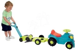 Set Rutsche Toboggan XS Grün Smoby Und Ein Rutscher Mit Dem Anhänger Und Rasenmäher -Smoby 4350 d ecoiffier odrazadlo