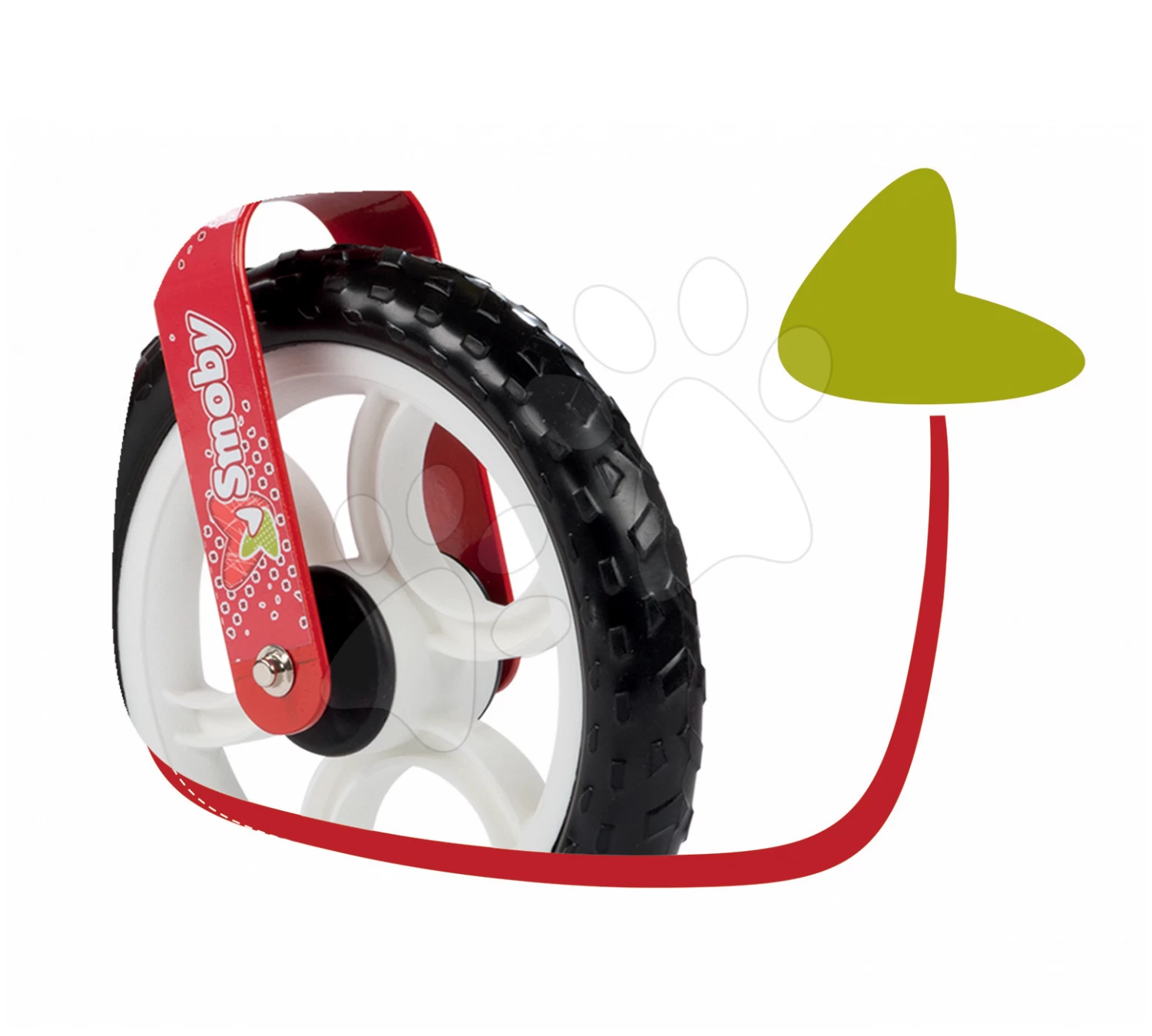 Balance Laufrad Learning Bike Smoby Mit Verstellbarer Sitzhöhe Rot - Gelb Ab 24 Monaten 5 Balance Laufrad Learning Bike Smoby Mit Verstellbarer Sitzhöhe Rot - Gelb Ab 24 Monaten – Bild 5