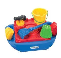 Rutschenset Toboggan KS Mit Einer Länge Von 150 Cm Smoby Und Sandkasten Wassertisch Und Sand Und Angelrute Ab 24 Monaten -Smoby 4600 h ecoiffier pieskovisko