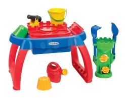 Rutschenset Toboggan KS Mit Einer Länge Von 150 Cm Smoby Und Sandkasten Wassertisch Und Sand Und Angelrute Ab 24 Monaten -Smoby 4600 i ecoiffier pieskovisko