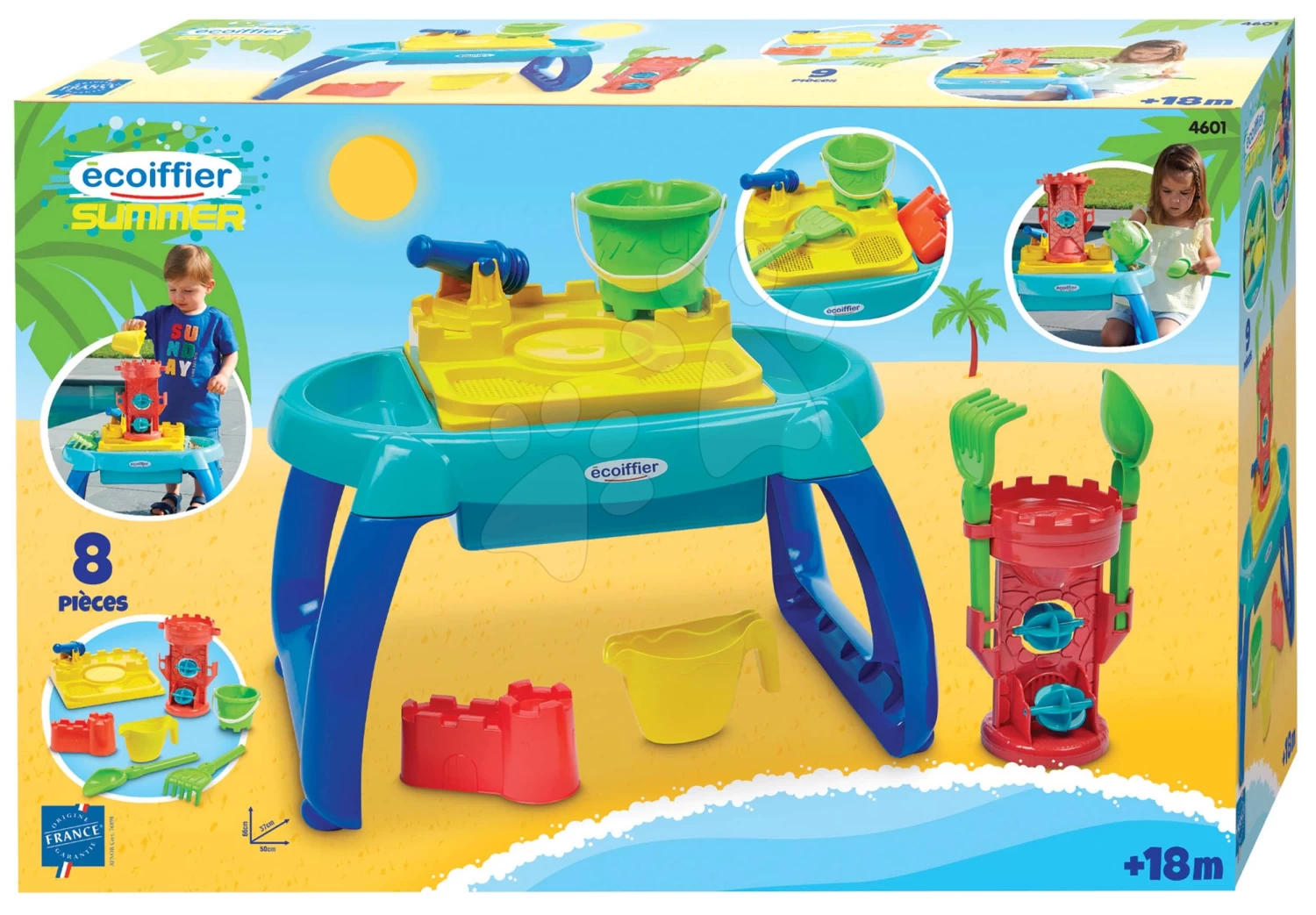 Rutschenset Mit Springbrunnen Funny Double Toboggan Smoby 2 Meter Und Sandkasten Tisch Für Wasser Und Sand 11 Rutschenset Mit Springbrunnen Funny Double Toboggan Smoby 2 Meter Und Sandkasten Tisch Für Wasser Und Sand – Bild 11