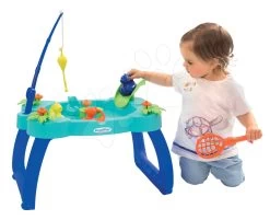 Set Rutsche Toboggan XS Blau Smoby Und Eine Wasserbahn Mit Einer Angelrute -Smoby 4610 c ecoiffier vodny stolik 1