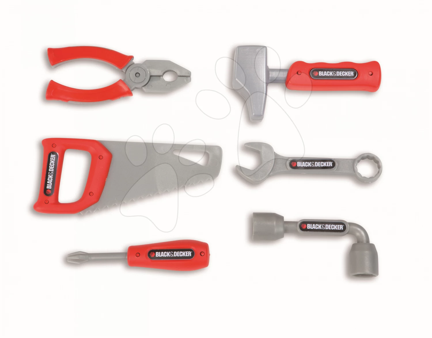 Arbeitsgeräte Black & Decker Smoby Im Korb Mit 6 Stück 1 Arbeitsgeräte Black & Decker Smoby Im Korb Mit 6 Stück