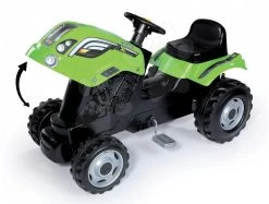 Trettraktor Farmer XL Smoby Mit Hellgrünem Anhänger 17 Trettraktor Farmer XL Smoby Mit Hellgrünem Anhänger -Smoby 710111 e smoby traktor