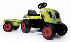 Rutschenset Toboggan KS Smoby Mit Länge Von 150 Cm Und Ein Trettraktor Mit Anhänger Ab 24 Monaten -Smoby 710114 a smoby traktor 18