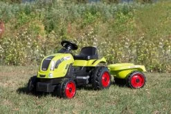 Trettraktor-Set Claas Farmer XL Mit Anhänger Smoby Und Autobahn Vroom Planet Mega Jump -Smoby 710114 j smoby traktor 11