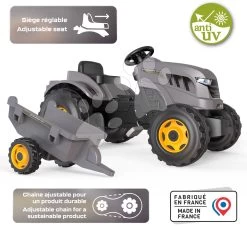 Tretttraktor Und Anhänger Stronger XXL Tractor+Trailer Smoby Mit Verstellbarem Sitz Und Lenkradsound 161 Cm SM710202 12 Tretttraktor Und Anhänger Stronger XXL Tractor+Trailer Smoby Mit Verstellbarem Sitz Und Lenkradsound 161 Cm SM710202 -Smoby 710202 b smoby traktor