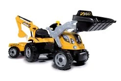 Werkstattset Black+Decker Smoby Elektronisch Und Traktor Builder Max Mit Bagger Und Lader -Smoby 710301 a smoby traktor 2