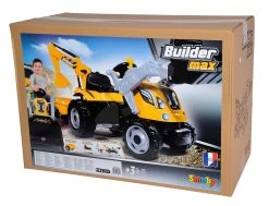 Traktor Mit Bagger Und Lader Builder Max Smoby Mit Skilift Zum Tretten -Smoby 710301 h smoby traktor