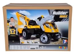 Traktor Mit Bagger Und Lader Builder Max Smoby Mit Skilift Zum Tretten -Smoby 710301 i smoby traktor
