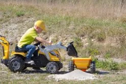 Traktor Mit Bagger Und Lader Builder Max Smoby Mit Skilift Zum Tretten -Smoby 710301 lifestyle e smoby traktor