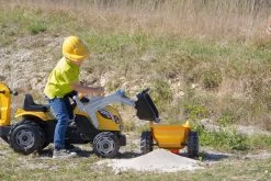 Traktor Mit Bagger Und Lader Builder Max Smoby Mit Skilift Zum Tretten -Smoby 710301 lifestyle f smoby traktor