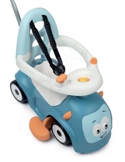 Rutscher-Set Erweiterbar Mit Sound Maestro Ride-On Blue 3in1 Smoby Mit Weichem Textilbezug Und Schaukel -Smoby 720304 e smoby odrazadlo