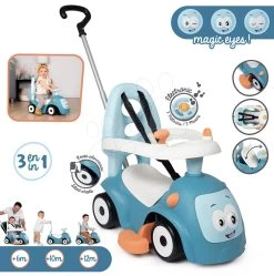 Rutscher-Set Erweiterbar Mit Sound Maestro Ride-On Blue 3in1 Smoby Mit Weichem Textilbezug Und Schaukel -Smoby 720304 f smoby odrazadlo