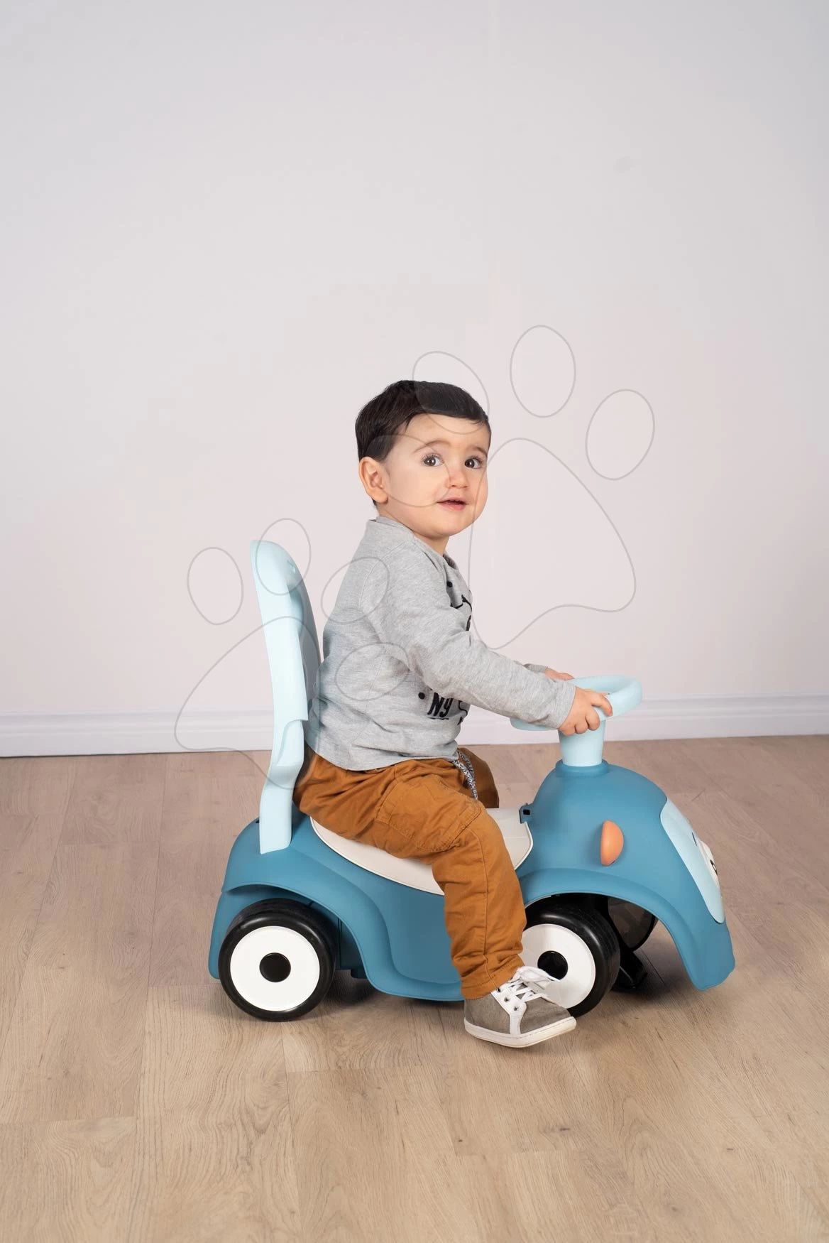 Rutschfahrzeug Maestro Ride-On Blue 3in1 Smoby Mit 3 Tonen Führungsstange Mit Laufgitter - Magische Augen Ab 6 Monaten 12 Rutschfahrzeug Maestro Ride-On Blue 3in1 Smoby Mit 3 Tonen Führungsstange Mit Laufgitter - Magische Augen Ab 6 Monaten – Bild 12