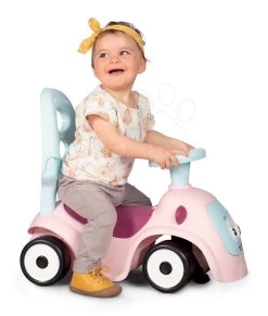 Rutscher-Set Erweiterbar Mit Sound Maestro Ride-On Pink 3in1 Smoby Mit Schaukelauflage -Smoby 720305 i smoby odrazadlo