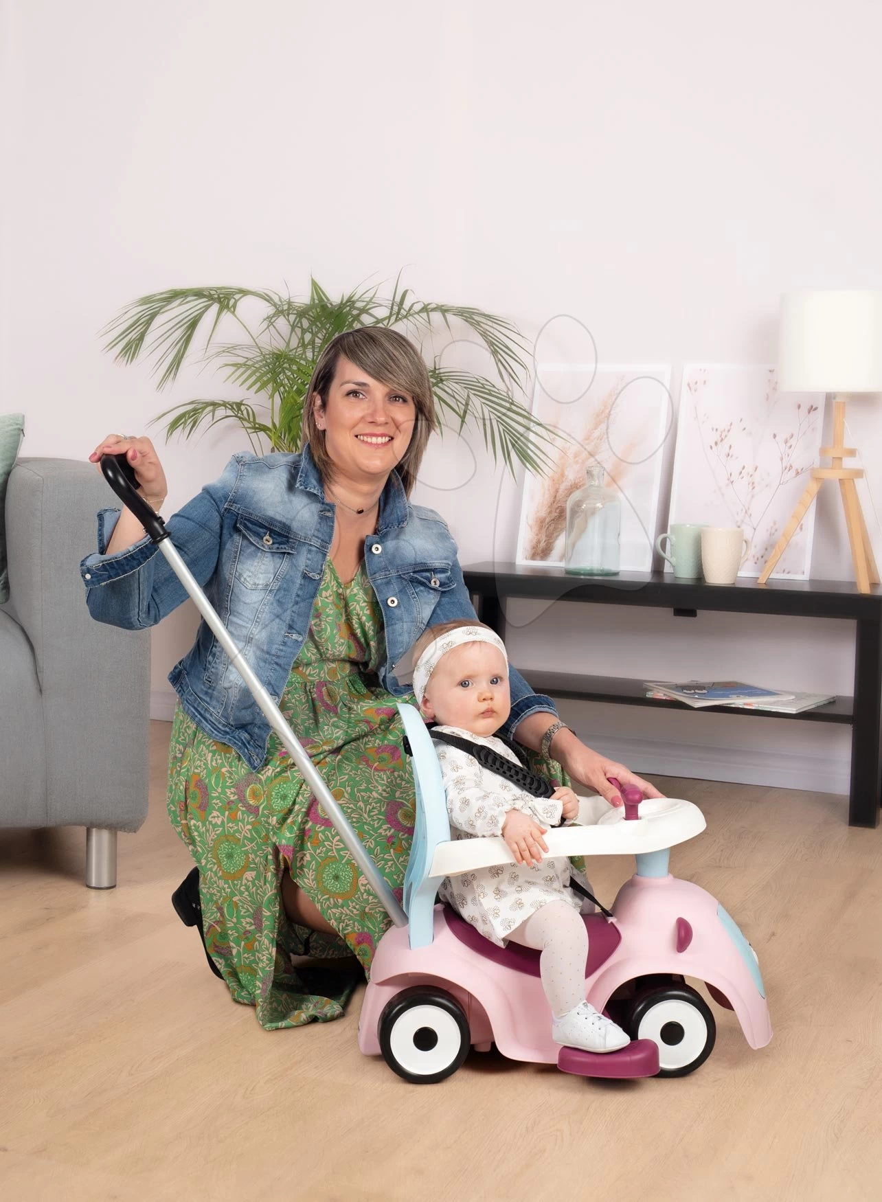 Rutscher-Set Erweiterbar Mit Sound Maestro Ride-On Pink 3in1 Smoby Mit Weichem Textilbezug 14 Rutscher-Set Erweiterbar Mit Sound Maestro Ride-On Pink 3in1 Smoby Mit Weichem Textilbezug – Bild 14