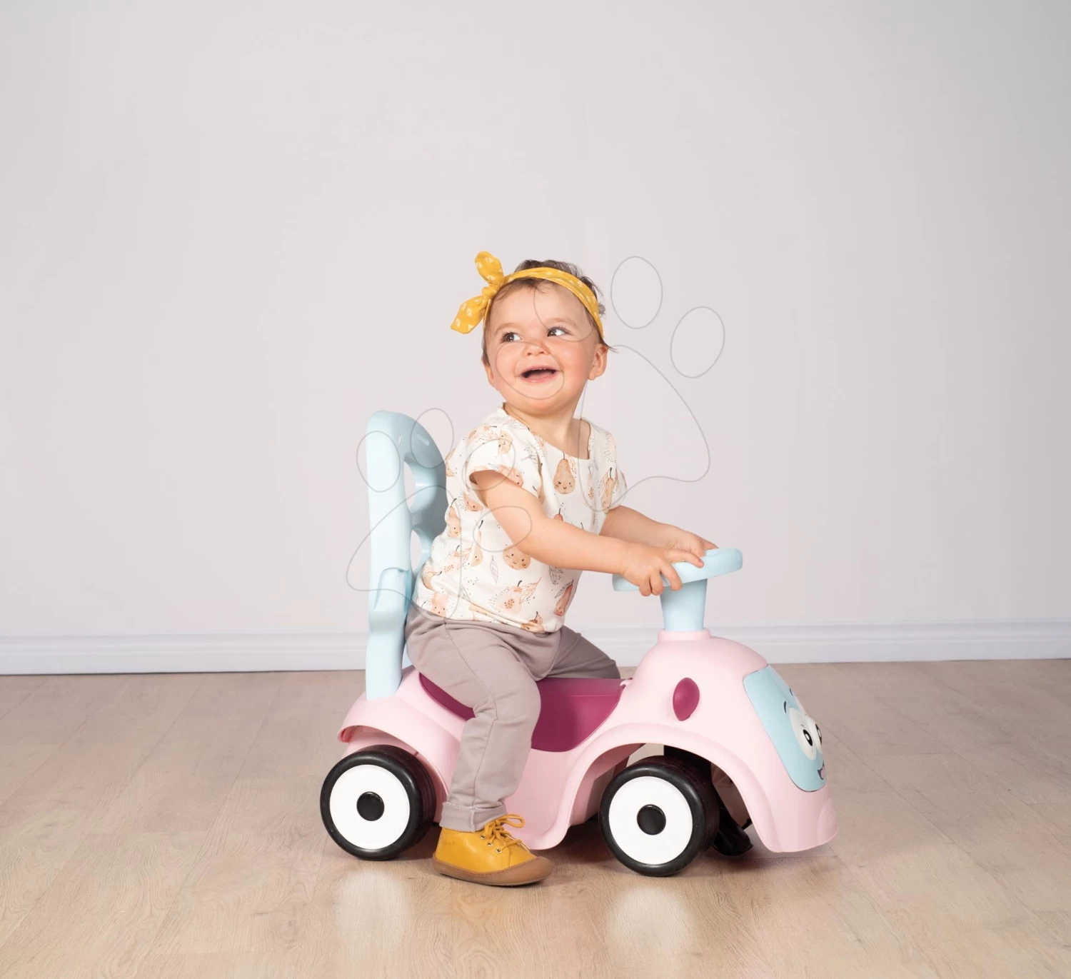 Rutschfahrzeug Erweitbar Maestro Ride-On Pink 3in1 Smoby Mit 3 Tonen Und Eine Führungsschiene Mit Laufstahl - Magische Augen Ab 6 Monaten 11 Rutschfahrzeug Erweitbar Maestro Ride-On Pink 3in1 Smoby Mit 3 Tonen Und Eine Führungsschiene Mit Laufstahl - Magische Augen Ab 6 Monaten – Bild 11