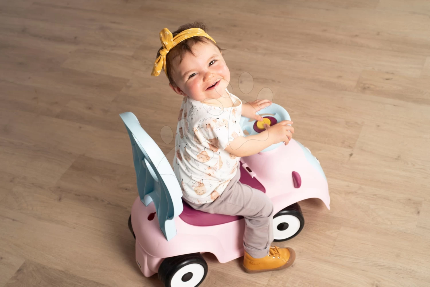 Rutscher-Set Erweiterbar Mit Sound Maestro Ride-On Pink 3in1 Smoby Mit Weichem Textilbezug 19 Rutscher-Set Erweiterbar Mit Sound Maestro Ride-On Pink 3in1 Smoby Mit Weichem Textilbezug – Bild 19