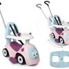 Rutscher-Set Erweiterbar Mit Sound Maestro Ride-On Pink 3in1 Smoby Mit Schaukelauflage